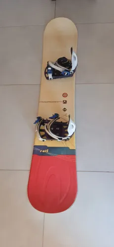Snowboard prancha com bindings