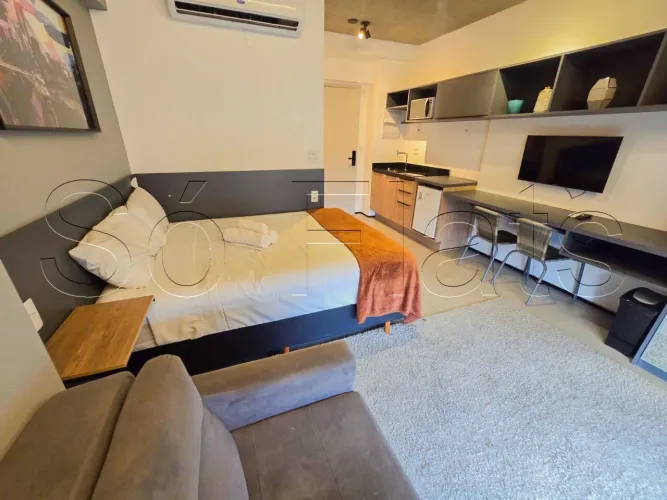 Flat no On Lorena disponível para locação com 23m² e 1 dorm. localizado ao lado da Av 9 de