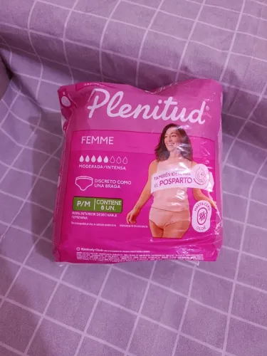 Oportunidade! Roupa Íntima Plenitud Femme P/M (Ideal Pós-Parto) - Preço de Desapego!