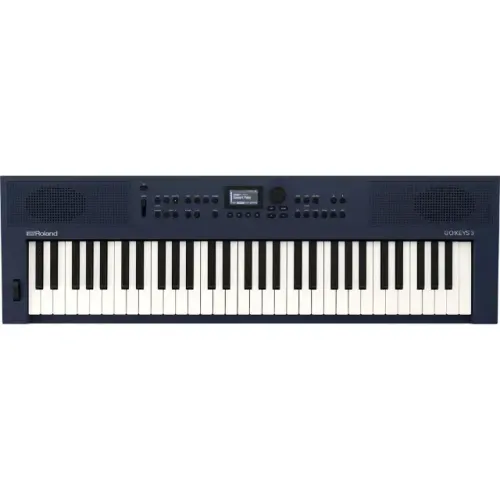 Teclado Roland GO Keys 3 Midnight Blue com 61 Teclas