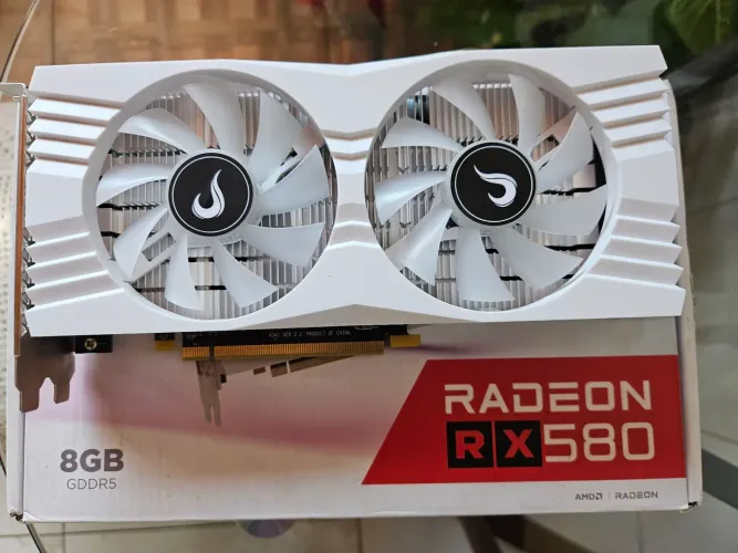 RX 580 seminova, funcionando perfeitamente, Testada e atualizada 