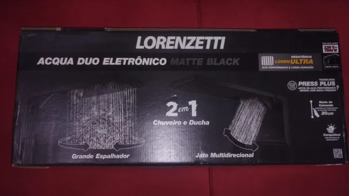 Chuveiro elétrico lorenzetti 220 volt