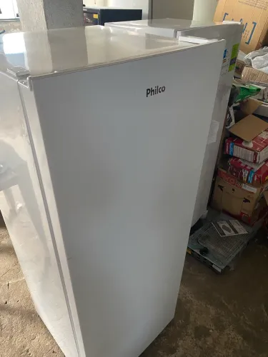 FREEZER VERTICAL PHILCO 201L 2 EM 1 BRANCO 
