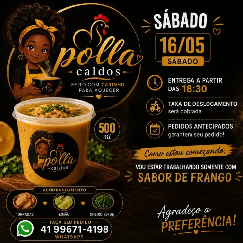 Caldos com aquele temperinho mineiro 