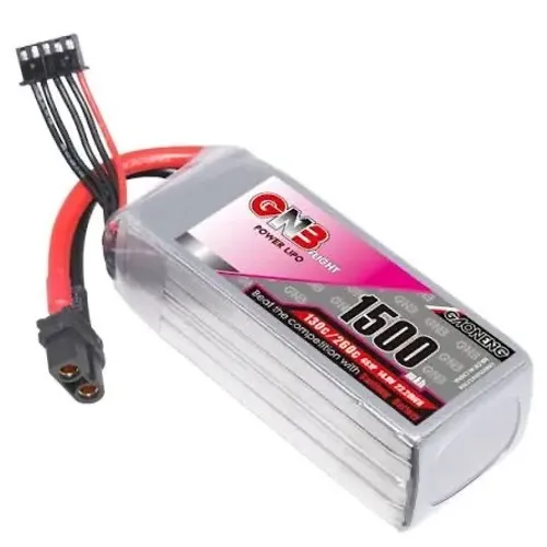 2x bateria 4S Lipo Gnb 1500mah 130c. Xt60