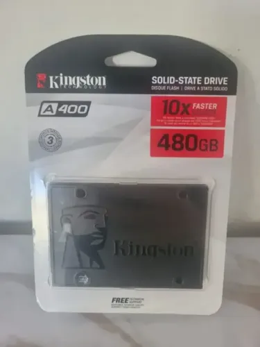 Ssd 480gb kingston original novo lacrado so 435 reais temos memoria ddr3 ddr4 novas