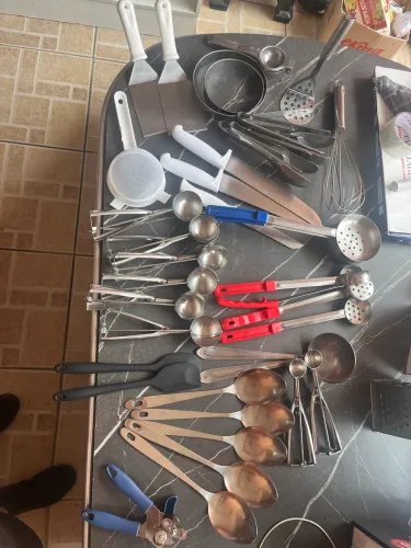 Kit utensílios diversos de cozinha