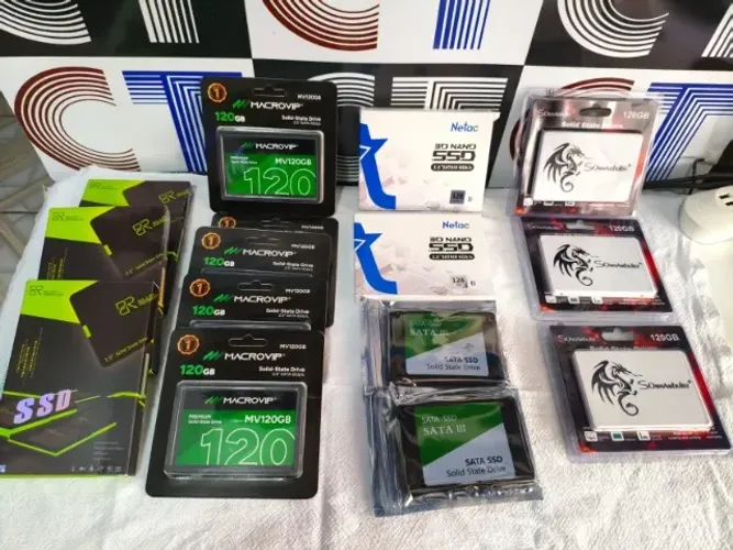 SSD para Pc ou Notebook. 120gb, 240gb, 480gb e 1TB. *Entrego *Parcelo