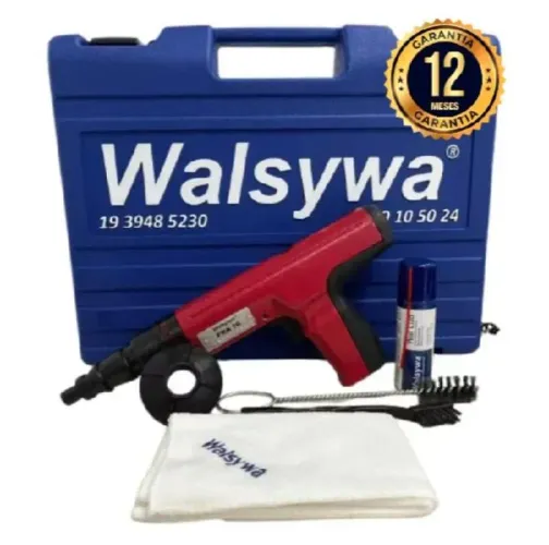 Pistola De Fixação Walsywa Finca Pino - Polvora 10