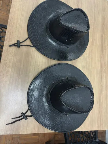 Par de Chapéus Country Cowboy Americano Modelo Clássico