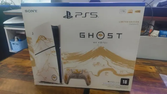 PS5 Edição Especial Ghost of Yotei Lacrado Playstation 5