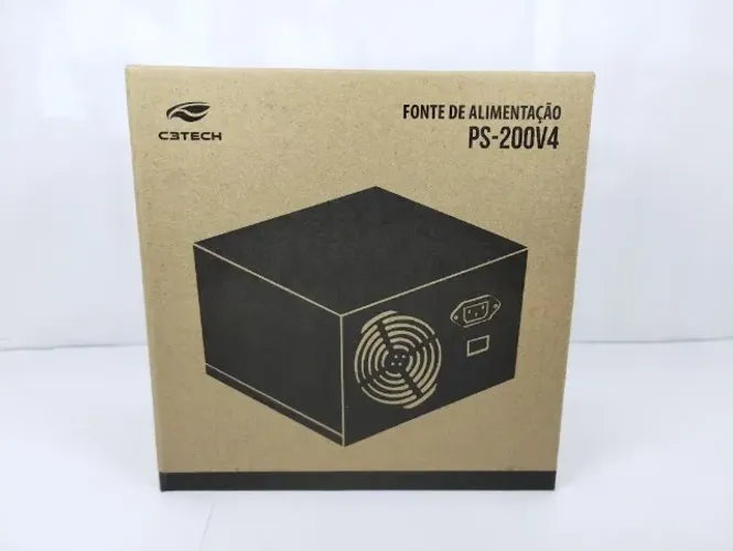 Fonte de alimentação 200 w: C3tech ps-200v4