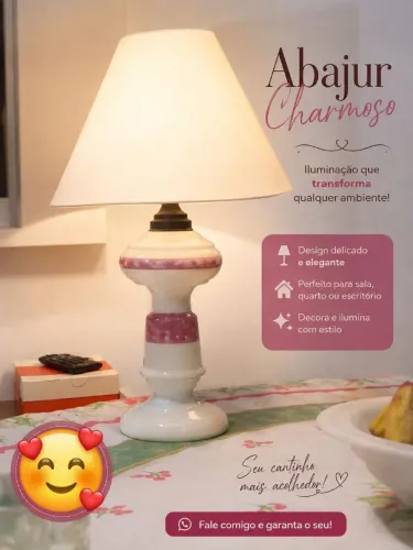 Abaju porcelana antiga. $150 unidades, os dois $280