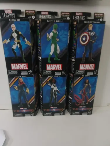 MARVEL LEGENDS - THE MARVELS - BUILD A FIGURE HULK
