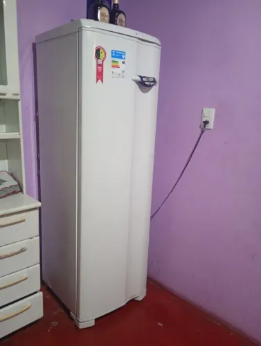 Freezer vertical gelo seco