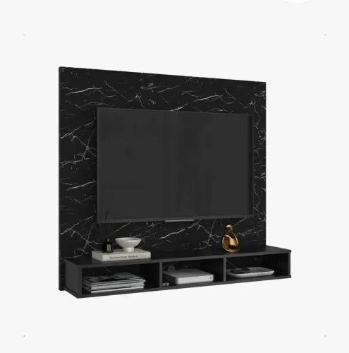 Painel para TV até 65 polegadas. Marrom escuro. Novo.1,80 X 1,20. Na Biquinha  S. Vicente 