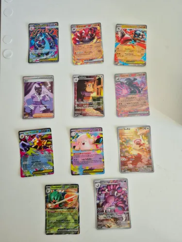 Vendo 11 cartas Pokémon