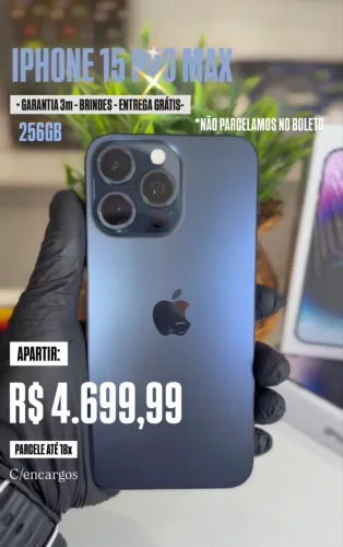 IPHONE 15 PRO MAX - 256GB - AZUL