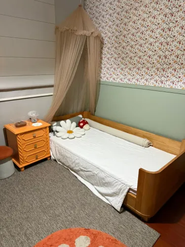 Cama infantil, tamanho de cama de solteiro