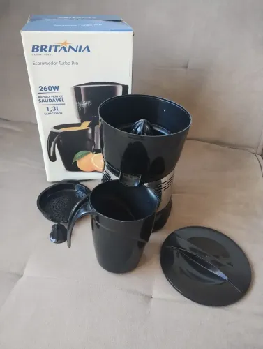 ESPREMEDOR DE LARANJA BRITÂNIA TURBO PRO 260W