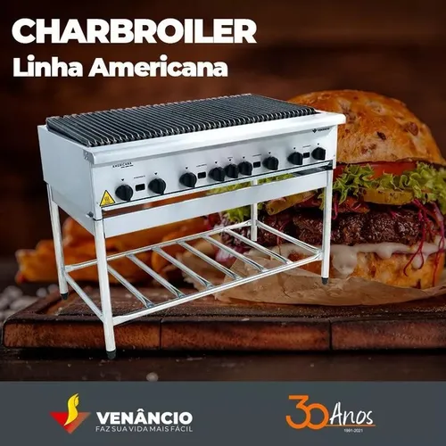 Charbroiler Diversos Tamanhos - Consulte 