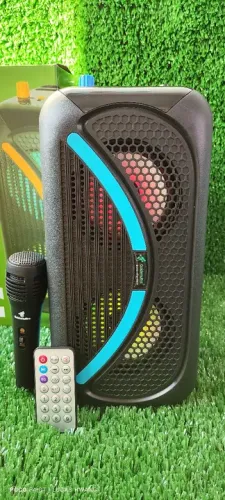 CAIXA DE SOM BLUETOOTH POTENTE 125W KARAOKÊ