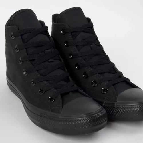 Tênis Botinha 41 Chuck Taylor All Star Monochrome Canvas Preto coturno