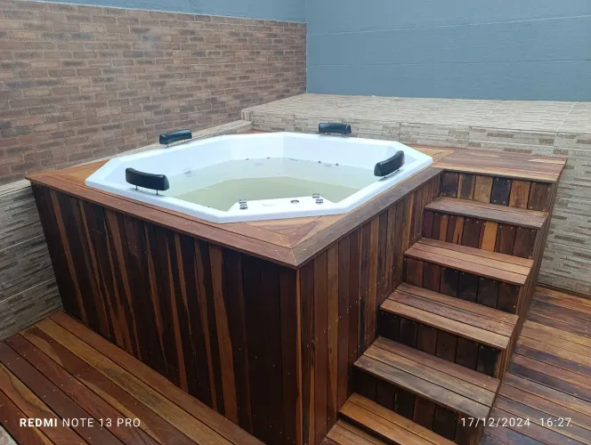 Deck para área externa