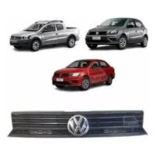 Grade superior Gol g8 com emblema original VW