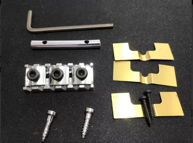 Trava Locking Nut Floyd Rose Gotoh Fgr 2 41mm Cima Cromado