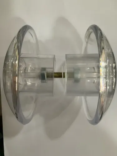 Puxador Acrílico médio 8cm - unidade