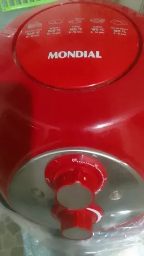 Airfryer mundial family vermelha
