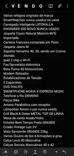 ELETRONICOS, RELÓGIOS, ÓCULOS ETC