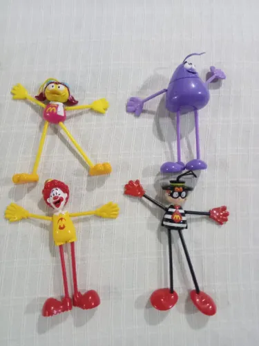Bonecos McDonald's - Coleção Completa