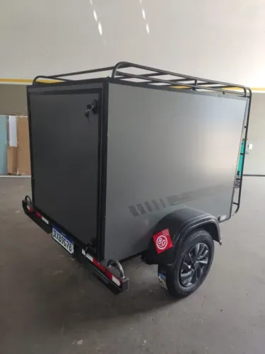 Reboque Baú ideal para suas Viagens