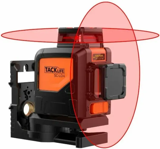 Nível A Laser 360º - Tracklife Sc-l04 (Usado) + Haste de Suporte com Base