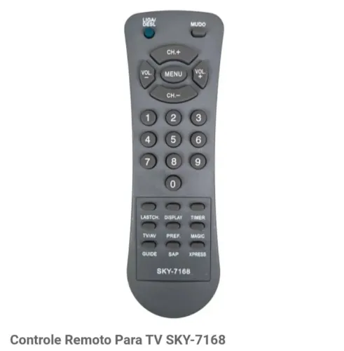 Controle remoto similar Sky