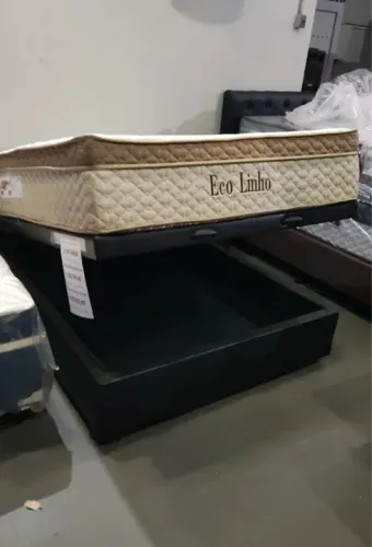 Cama com baú 649 FRETE GRÁTIS ENTREGA HOJE !!!