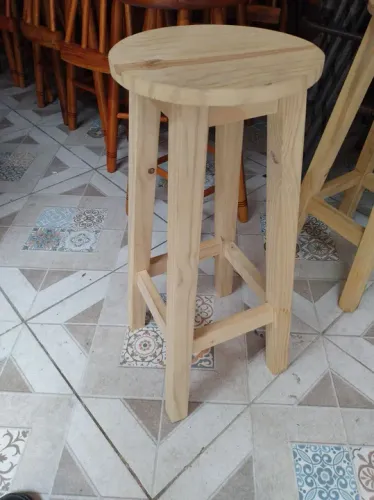 Banqueta de Madeira para Bar-NOVAS