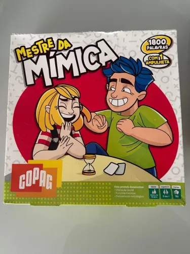 Jogo de Mímica com 1800 Palavras - COPAG
