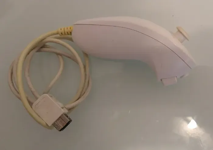 Nunchuk branco para Nintendo Wii produto original