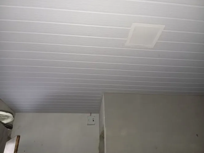 Forro de PVC branco para sua casa