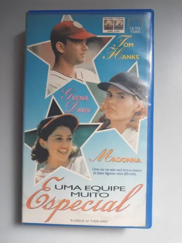 Fita VHS Uma Equipe Muito Especial Madonna