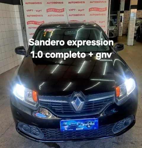 Renault Sandero Expression 1.0 2017 c/ gnv