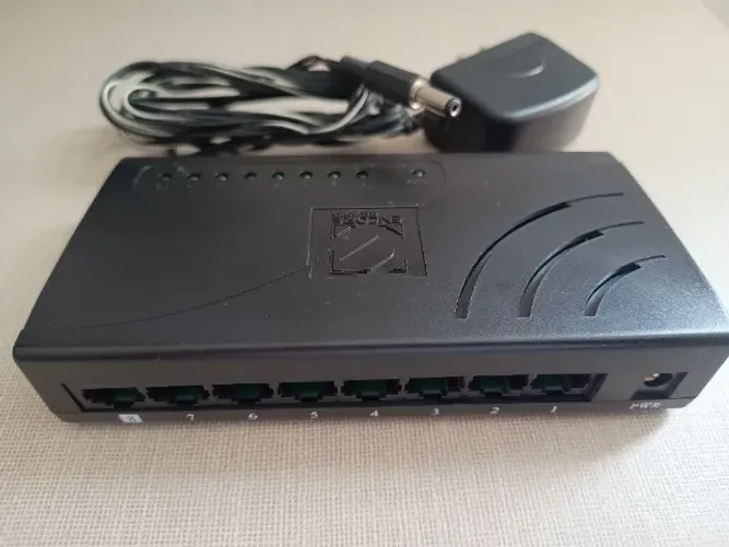 Hub Switch Encore 8 portas Lan Rede