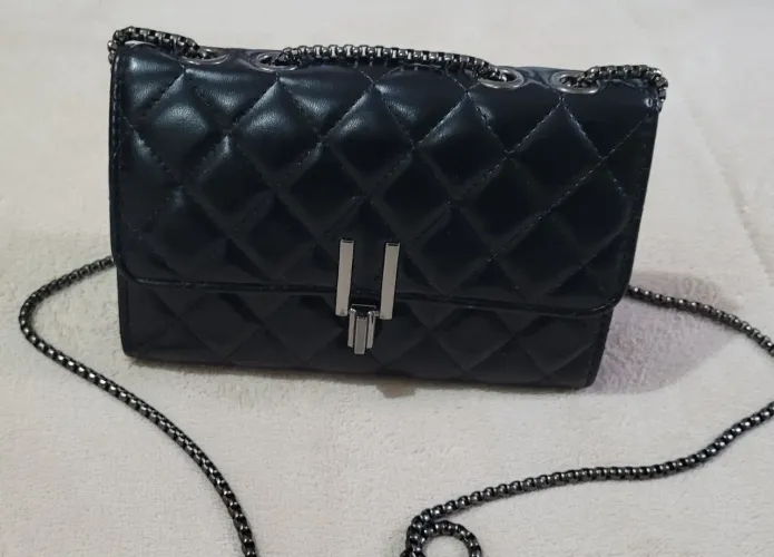 BOLSA PRETA MATELASSE