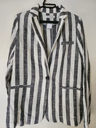 Blazer Listrado Heartloom Veste PP