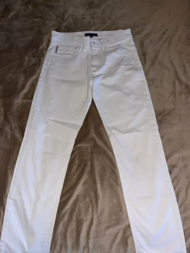 Calça Jeans Tommy Hilfiger Off White tamanho 28/30o