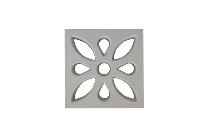Bloco de concreto para ventilação - Estilo Flor