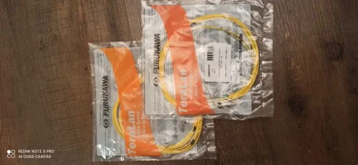 2 patch cord fibra marca furukawa 2.5 m